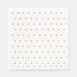 Bruiloft met Valentijnsthema: Heart & Love Servet