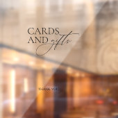 Bruiloft Neem een Gifts Spiegel Decal Sign Script (Vel 2)