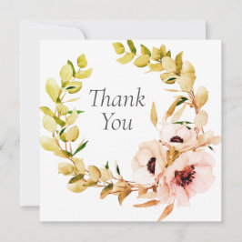 Bruiloft of douche Dank u kaarten