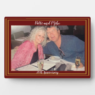 Bruiloft of speciale foto ezel met dadels plaque fotoplaat