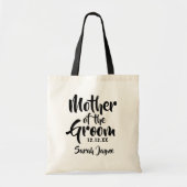 Bruiloft Ouder Gift Moeder van de bruidegom Canvas Tote Bag (Voorkant)