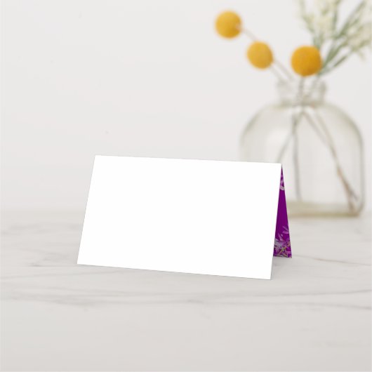 Bruiloft paarse orchidee bloem waterverf (Achterkant)