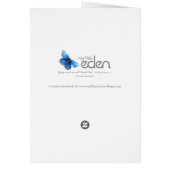 Bruiloft panty paarse wil je mijn bloem meisje? (Achterkant)