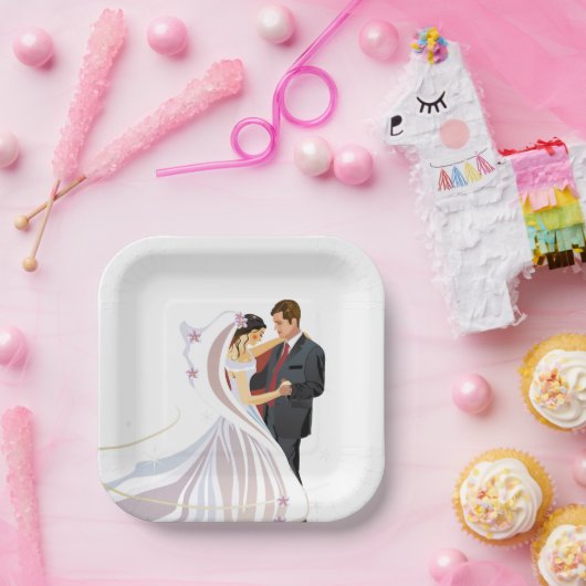 Bruiloft papier Bord (Feest)