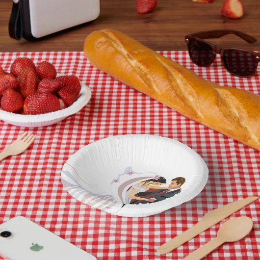 Bruiloft papier Bord (Picknick)