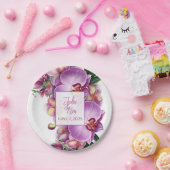 bruiloft papieren bordje (Feest)