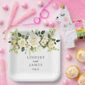 bruiloft papieren bordje (Feest)