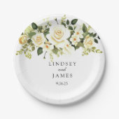 bruiloft papieren bordje (Voorkant)