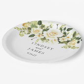 bruiloft papieren bordje (Gekanteld)