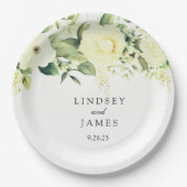 bruiloft papieren bordje (Voorkant)