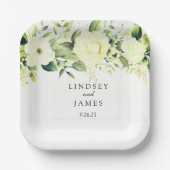 bruiloft papieren bordje (Voorkant)