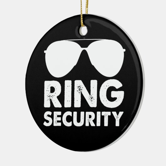 Bruiloft Party Ring Veiligheid Bruiloft Ring Keramisch Ornament (Links)