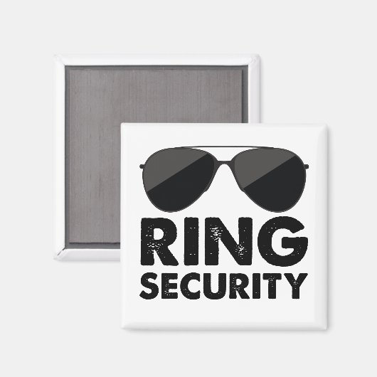 Bruiloft Party Ring Veiligheid Bruiloft Ring Magneet (Voorkant / Achterkant)