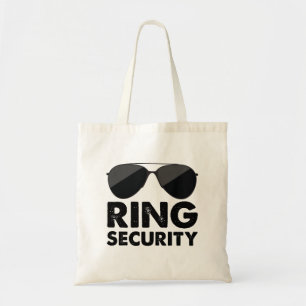 Bruiloft Party Ring Veiligheid Bruiloft Ring Tote Bag
