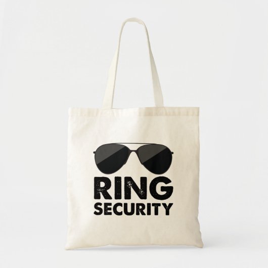 Bruiloft Party Ring Veiligheid Bruiloft Ring Tote Bag (Voorkant)