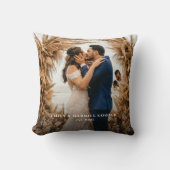 Bruiloft Pas getrouwd paar aandenken Kussen (Voorkant)