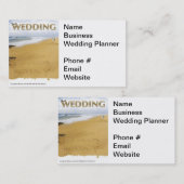 Bruiloft Planner Business Visitekaartje (Voorkant / Achterkant)