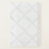 Bruiloft Planner met Foto & Tekst Damask (Achterkant)