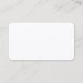 bruiloft Planner Visitekaartje (Achterkant)