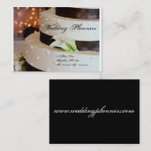 bruiloft Planner Visitekaartje (Voorkant / Achterkant)