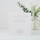 Bruiloft Professioneel Ontwerp Modern Save the Dat Save The Date (Staand voorkant)