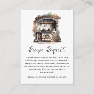 Bruiloft Recept Verzoek Bijlage Kaart