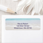 Bruiloft retour adreslabels - Ocean Etiket (Insitu)