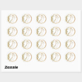 Bruiloft Ring Kat Stickers (Vel)