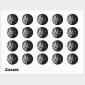 Bruiloft Roze Rozen Stickers (Vel)