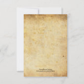   bruiloft RSVP (Achterkant)