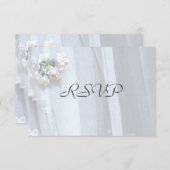 Bruiloft RSVP Kaarten, kant (Voorkant / Achterkant)
