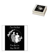 Bruiloft Rubber Stamp Rubberstempel (Gestempeld)