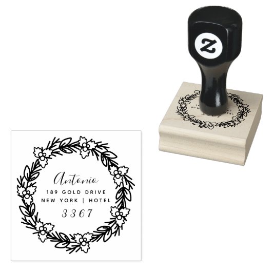bruiloft rubberstempel (Gestempeld)