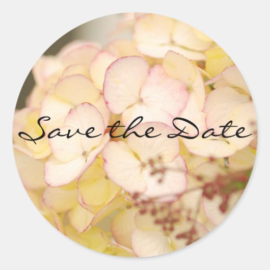 Bruiloft Save the Date Sticker (Voorkant)