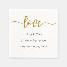 Bruiloft servet, tafel servetten, diner, lunch