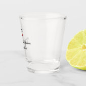 bruiloft shot glas (Rechts)