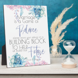 Bruiloft   Sky Blue en Bubblegum Pink Peonies Fotoplaat