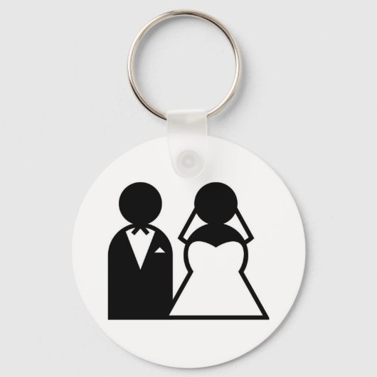 bruiloft sleutelhanger (Voorkant)