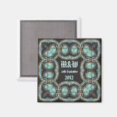 Bruiloft Souvenir Magnet Magneet (Voorkant / Achterkant)