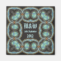 Bruiloft Souvenir Magnet