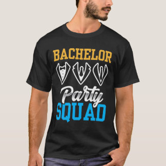 Bruiloft Squad Bruid Team Bruidegom 1  T-shirt