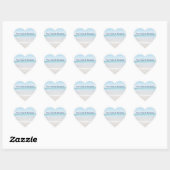 Bruiloft Stickers aan Seal Envelope - Ocean (Vel)