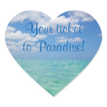 Bruiloft Stickers aan Seal Envelope - Ocean III