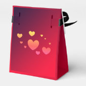 bruiloft taart doos door dalDesignNZ Bedankdoosjes (Achterkant)