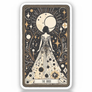 Bruiloft Tarot Bruid Sticker