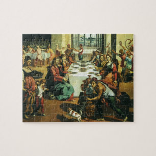 Bruiloft te Kana door Andrea Boscoli, Renaissancek Legpuzzel