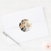 Bruiloft Toast Sticker (Envelop)