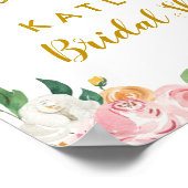 Bruiloft Trouwerij Bruidspaar Welcome Bord Poster (Hoek)