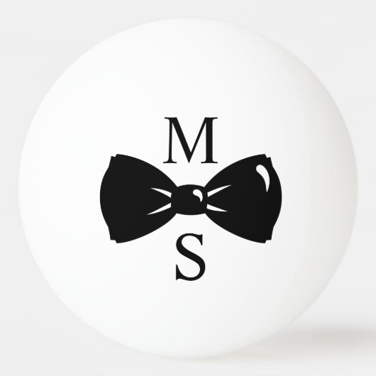 Bruiloft Tuxedo Suspenders Bow Stropdas Pingpongballen (Achterkant)