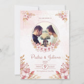 bruiloft uitnodiging 2024 (Voorkant)